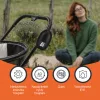 Zopa Baby Stroller Rocker portable Bobby Rechargeable Matt Black #ZOP086691