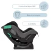 Zopa Verso R129 gyerekülés Night Black #ZOP022630