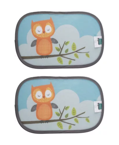 Zopa autós napellenző #2db #mintás-bagoly #ZOP029124
