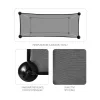 Zopa Hátsó szélvédő árnyékoló - fekete Black #ZOP019038