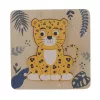 Zopa Fa kis puzzle - leopárd Leopard #ZOP086611