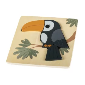 Zopa Fa kis puzzle - tukán Toucan #ZOP086611