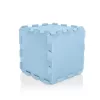 Zopa 9 db-os Puzzle habszőnyeg - 30x30 cm - kék Floral Blue #ZOP086620