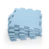 Zopa 9 db-os Puzzle habszőnyeg - 30x30 cm - kék Floral Blue #ZOP086620