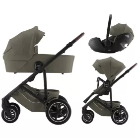   Britax Römer Smile 5Z Comfort Set Lux Urban Olive - mózeskosár - Baby-Safe Pro #BRR013051
