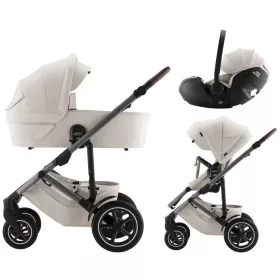   Britax Römer Smile 5Z Comfort Set Lux Soft Taupe - mózeskosár - Baby-Safe Pro #BRR013051