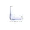 Zopa Hármas sarokvédő 4 db Transparent #ZOP063026