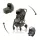 Britax Römer Rio babakocsi + mózeskosár + Baby-Safe Core Lux Urban Olive #BRR013139
