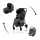 Britax Römer Rio babakocsi + mózeskosár + Baby-Safe Core Style Carbon Black #BRR013139