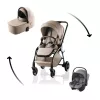 Britax Römer Rio babakocsi + mózeskosár + Baby-Safe Core Style Teak #BRR013139