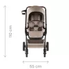 Britax Römer Rio babakocsi + mózeskosár + Baby-Safe Core Style Teak #BRR013139