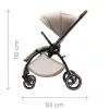 Britax Römer Rio babakocsi + mózeskosár + Baby-Safe Core Style Teak #BRR013139