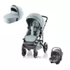 Britax Römer Smile 5Z Comfort Core Set 3in1 Harbor Blue - mózeskosár Harbor Blue - Baby-Safe Core Frost Grey