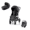 Britax Römer Smile 5Z Comfort Core Set 3in1 Carbon Black - mózeskosár Carbon Black - Baby-Safe Core Frost Grey