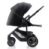 Britax Römer Smile 5Z Comfort Core Set 3in1 Carbon Black - mózeskosár Carbon Black - Baby-Safe Core Frost Grey