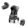 Britax Römer Smile 5Z Comfort Core Set 3in1 Mineral Grey - mózeskosár Mineral Grey - Baby-Safe Core Frost Grey