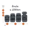 Zopa Alfa R129 gyerekülés Black #ZOP086674