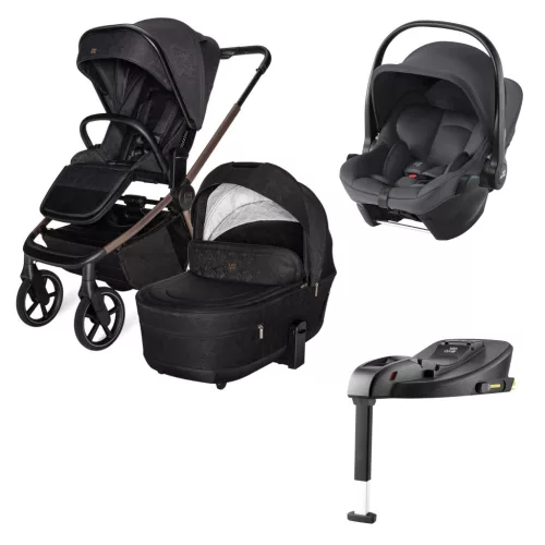 Zopa Move Cross 5X Core babakocsi szett 4in1 - Quartz Black