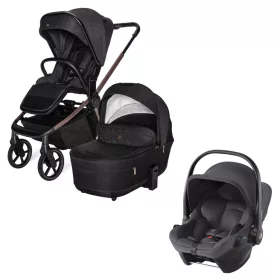 Zopa Move Cross 5X Core babakocsi szett 3in1 - Quartz Black
