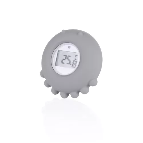 Zopa Szilikon digitális hőmérő 2 az 1-ben - galambszürke Dove Grey #ZOP086312