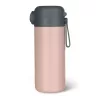 Zopa 350 ml-es termosz szívószállal és szilikon fogantyúval - candy pink Candy pink #ZOP086302