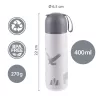 Zopa 400 ml-es termosz szilikon fogantyúval - pisztáciazöld Pistacio green #ZOP086260