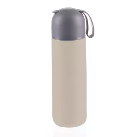   Zopa 400 ml-es termosz szilikon fogantyúval - cookie beige Cookie beige #ZOP086260