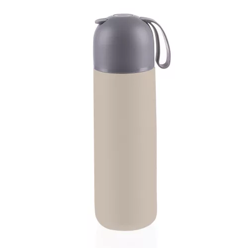 Zopa 400 ml-es termosz szilikon fogantyúval - cookie beige Cookie beige #ZOP086260