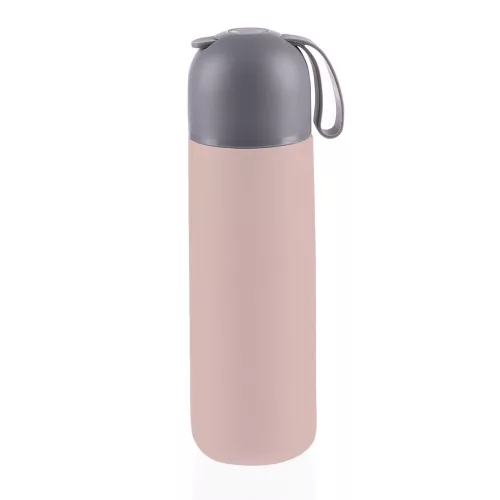 Zopa 400 ml-es termosz szilikon fogantyúval - candy pink Candy pink #ZOP086260