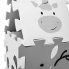 Zopa 9 db-os Puzzle habszőnyeg - 30x30 cm - erdő Forest #ZOP086620