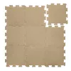 Zopa 9 db-os Puzzle habszőnyeg - 30x30 cm - mogyoróbarna Hazel Brown #ZOP086620