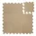 Zopa 9 db-os Puzzle habszőnyeg - 30x30 cm - mogyoróbarna Hazel Brown #ZOP086620