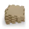 Zopa 9 db-os Puzzle habszőnyeg - 30x30 cm - mogyoróbarna Hazel Brown #ZOP086620