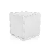 Zopa 9 db-os Puzzle habszőnyeg - 30x30 cm - ivory beige Ivory Beige #ZOP086620