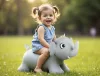 Zopa Skippy ugráló - elefánt Elephant #ZOP032300