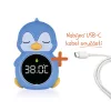 Zopa Szilikon digitális hőmérő 3in1 Penguin #ZOP106665