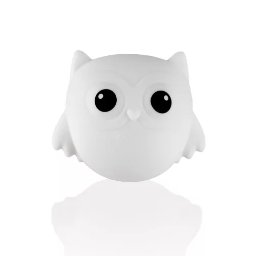 Zopa Szilikon falra szerelhető éjjeli lámpa Owl #ZOP106667