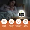 Zopa Szilikon gyermek ébresztőóra éjszakai fénnyel és zenével Owl #ZOP106669