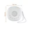 Zopa Prémium hordozható alvásmodul LED-fénnyel, fehér zajjal és hangokkal #ZOP106671_White