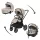 Zopa Move Cross 5 Szett 3in1 (Move Cross 5 babakocsi + Move XL 5 mózeskosár + bármely XM Plus babahordozó Ivory Beige Ivory Beige #ZOP012057