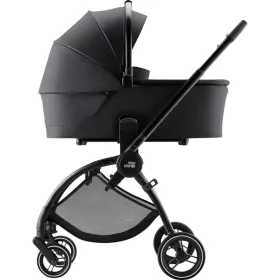   Britax Römer Rio Essential STYLE Szett Carbon Black (Rio babakocsi + mózeskosár)