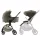 Britax Römer Rio Essential LUX Szett Urban Olive (Rio babakocsi + mózeskosár)