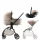 Britax Römer Rio Comfort STYLE Szett Teak (Rio babakocsi + mózeskosár + Baby-Safe PRO babahordozó)