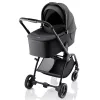 Britax Römer Rio Comfort STYLE Szett Carbon Black (Rio babakocsi + mózeskosár + Baby-Safe PRO babahordozó)