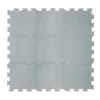 Zopa 9 db-os Puzzle habszőnyeg - 30x30 cm - világos szürke Light Grey #ZOP086620