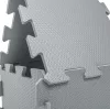 Zopa 9 db-os Puzzle habszőnyeg - 30x30 cm - világos szürke Light Grey #ZOP086620