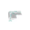 Zopa Gumis sarokvédő 8 db off white #ZOP063011
