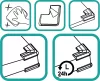 Zopa Gumis sarokvédő 8 db off white #ZOP063011