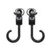 Zopa Dupla horog babakocsihoz 2 darab Black #ZOP019007