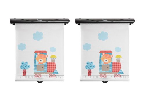 Zopa autós napellenző-roló #2db #Róka mintás #ZOP029154